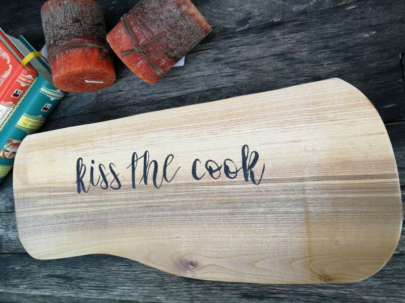Kiss the cook!