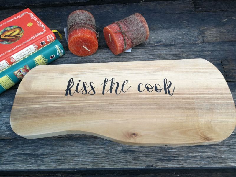 Kiss the cook!