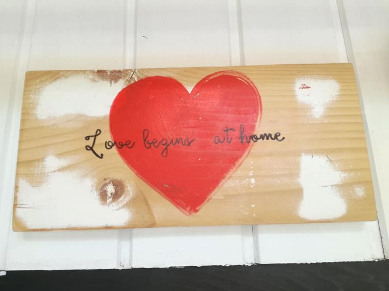 Love begins at home.